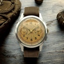 Chronographe militaire Beleta type "armée belge" - années 60