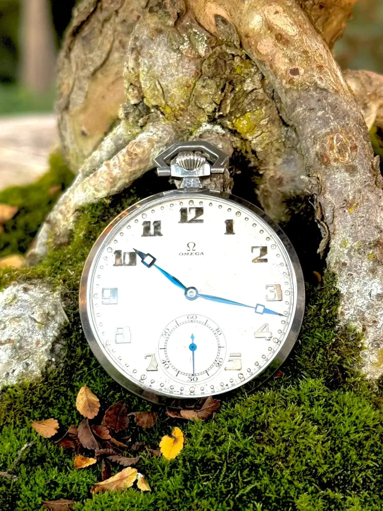 [364] Omega Art Deco Pocket watch  - 1930