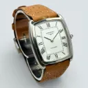 Longines automatic tonneau - 1970s - with Longines box