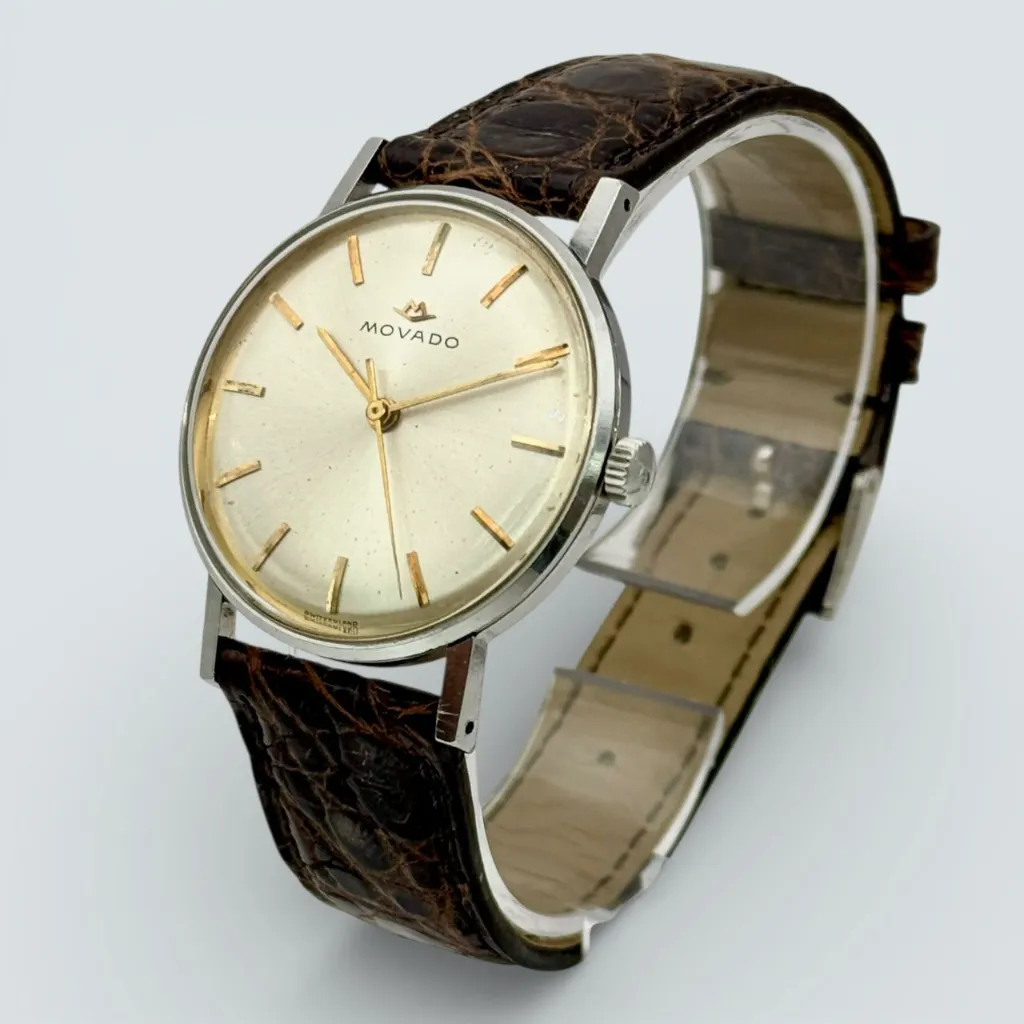 Movado ref. 13007 - calibre manufacture 345 - 1960s