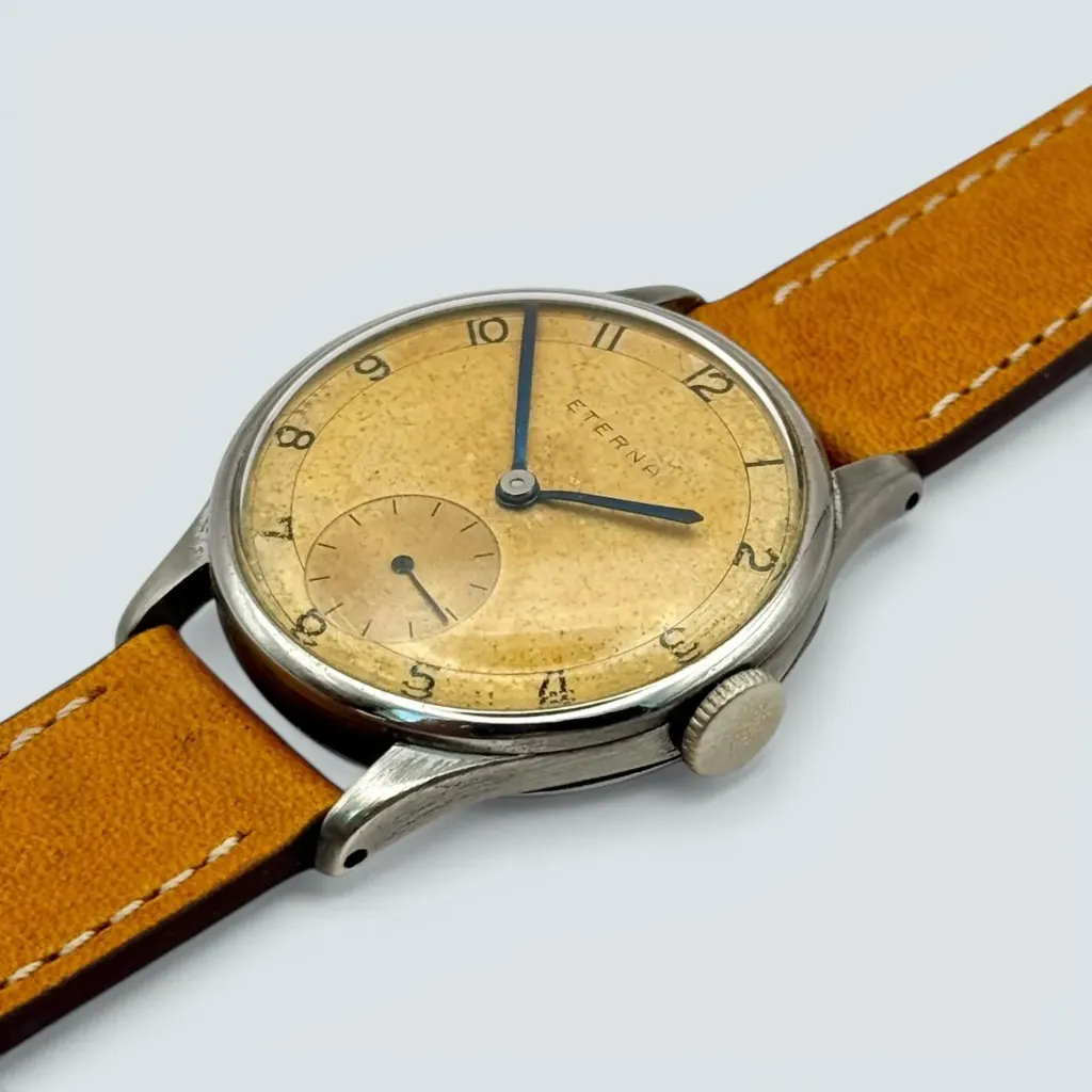 Eterna cadran crème brûlée - calibre 852 - 1944