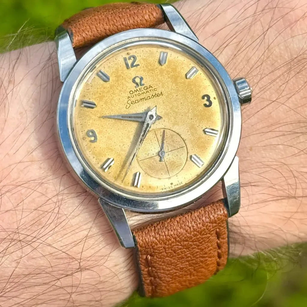 [437] Omega Seamaster patine lunaire - réf. 2848 - cal. 491 - 1957