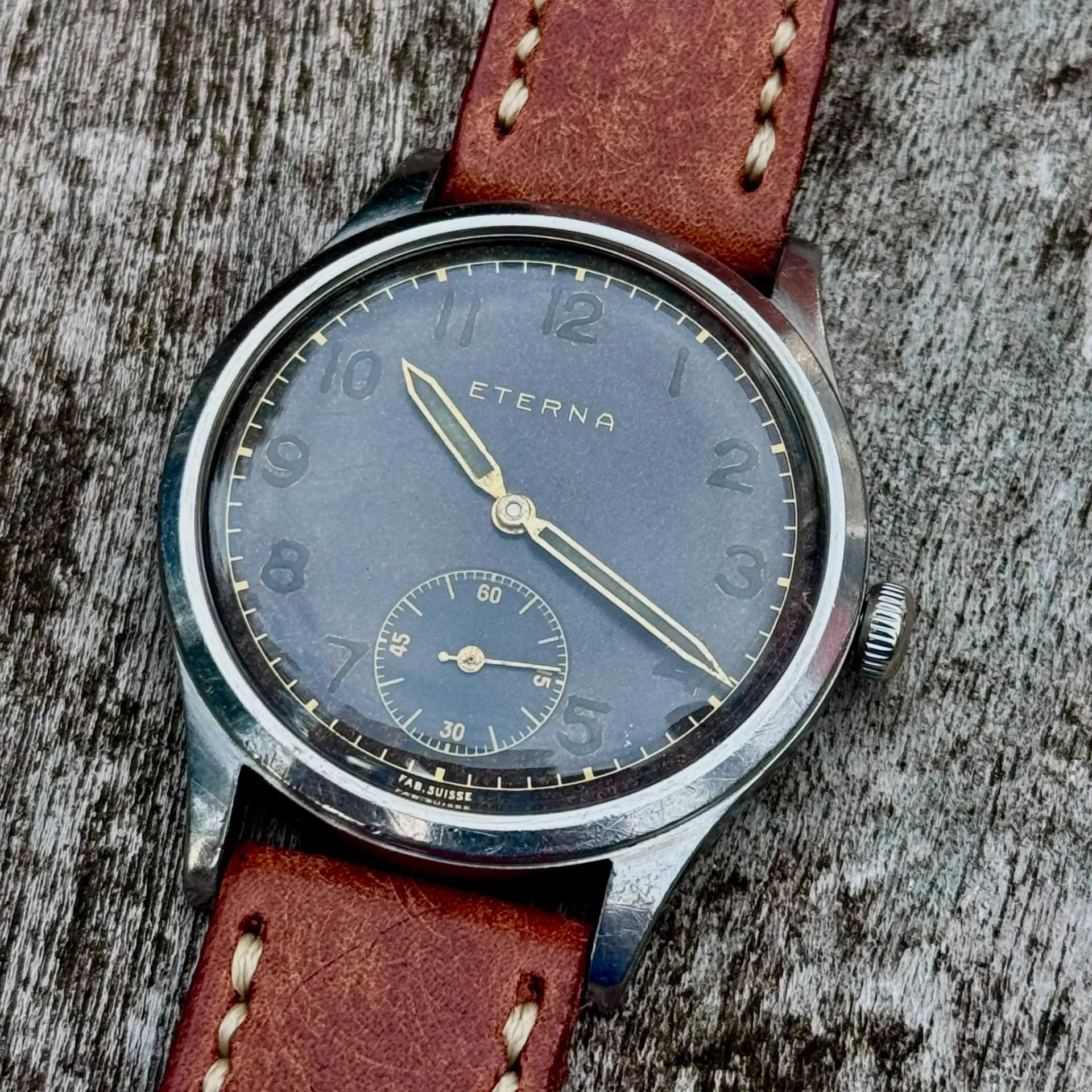 Eterna « Jumbo » militaire WW2 - cal. 852 - 1942