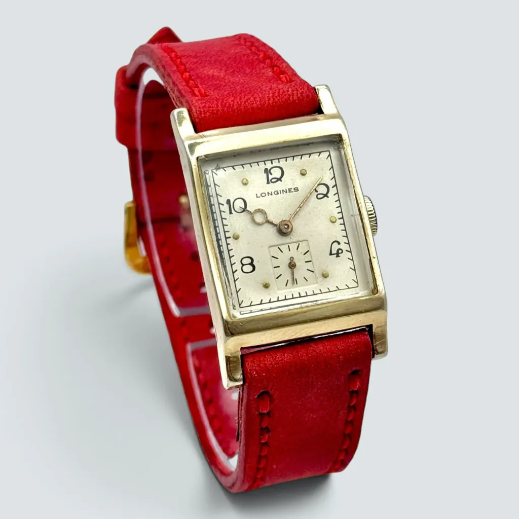 [487] Longines "Christmas" -10k gold-filled - cal. 9L - 1948