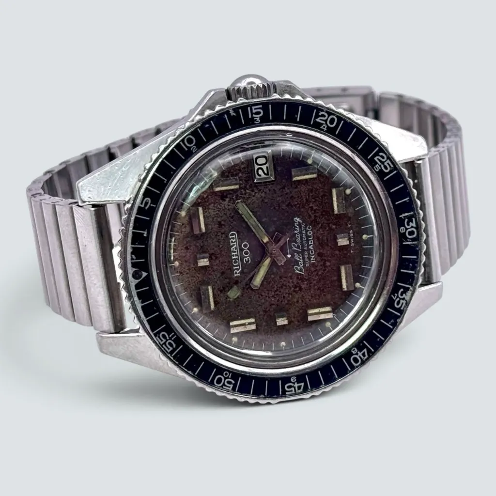 Richard 300 Ball Bearing - Diver - cal. ETA 2523 R - Années 60