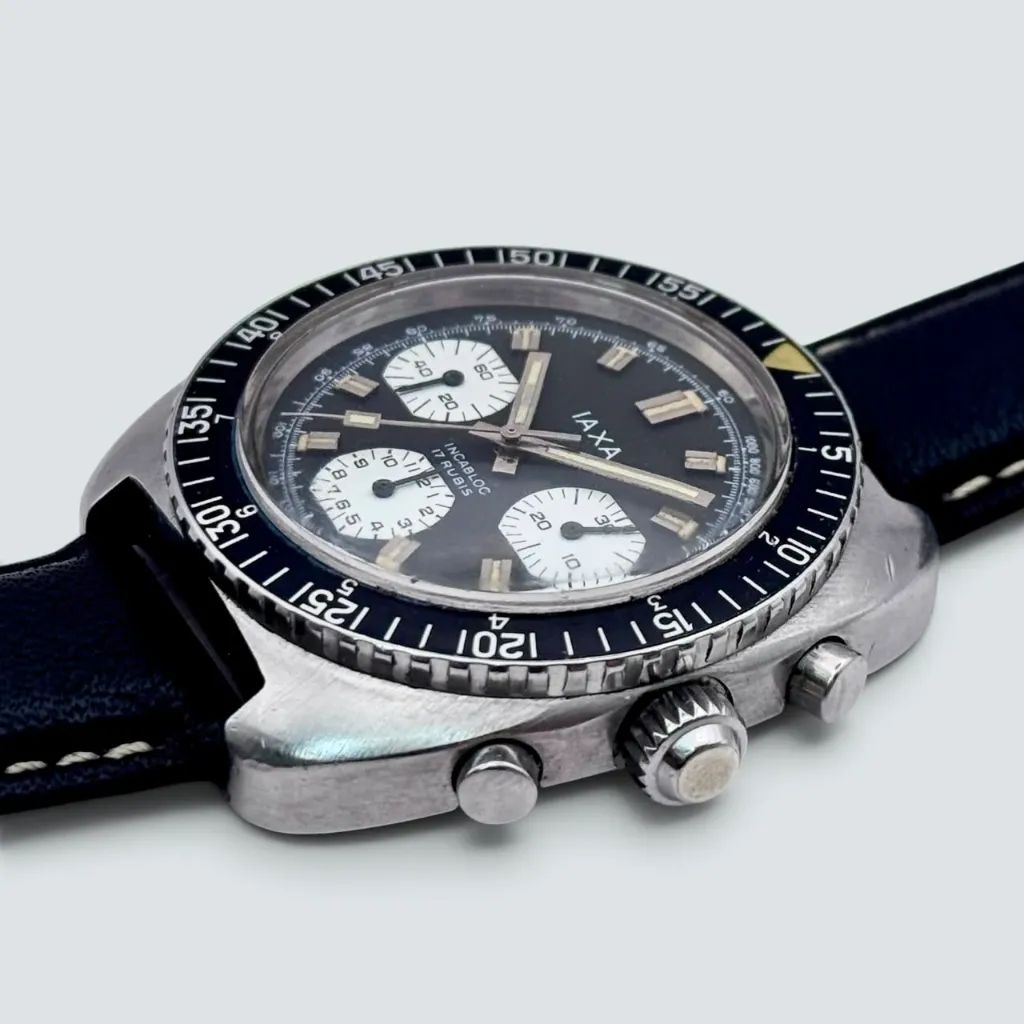 IAXA chronographe diver - cal. Valjoux 7736 - Années 70