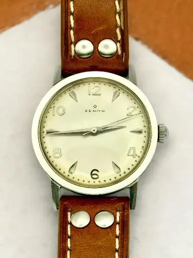 [03] Zenith acier type Calatrava - années 50
