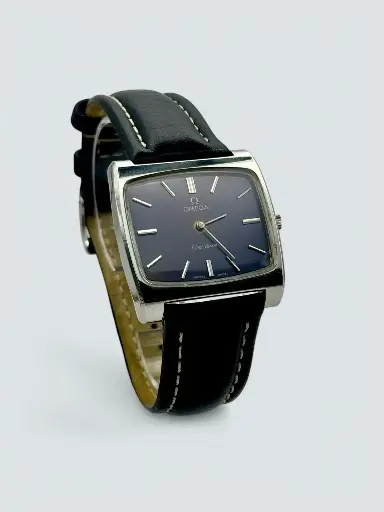 [189] Omega Geneve TV cadran violet - 1973