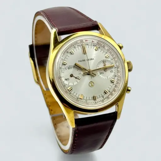 [262] Favre-Leuba Chronograph- Valjoux 23 - 70's
